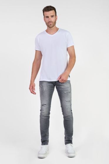 Jeans 700/11 adjusted Horace destroy noir N°2