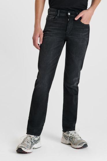 Jeans jogg regular Mattia noir N°1