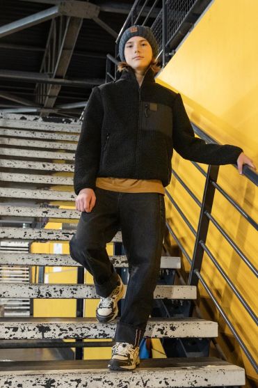 Jeans loose Noah noir N°1