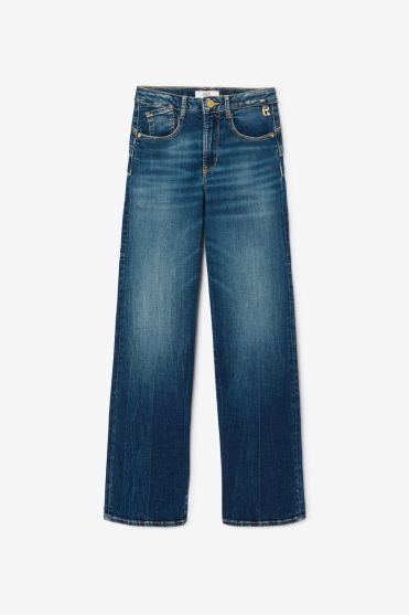 Jeans pulp regular Albi taille haute bleu N°2