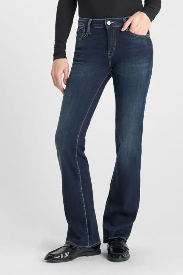 Jeans power bootcut taille haute bleu N°1