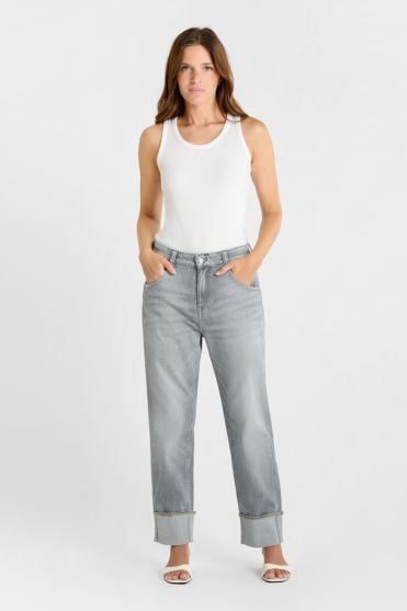 Jeans 400/60 girlfriend Jama gris N°3