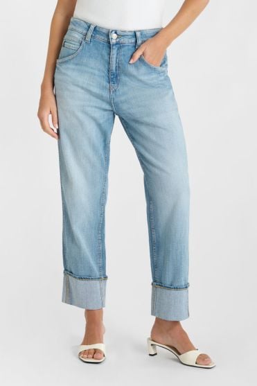 Jeans 400/60 girlfriend Jam bleu N°5