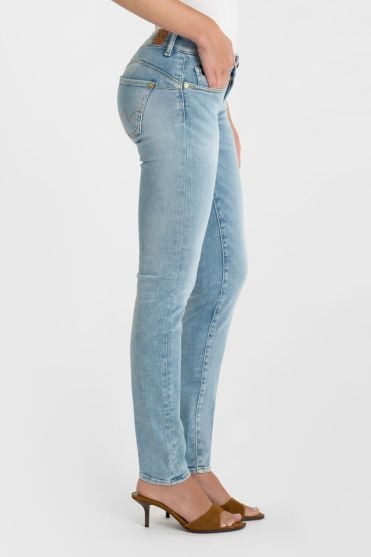 Jeans pulp slim Sari bleu N°5