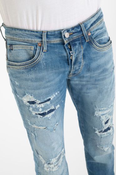 Jeans 700/11 adjusted Antti bleu N°4