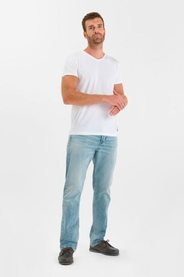 Jeans 800/60 loose Basic bleu N°5