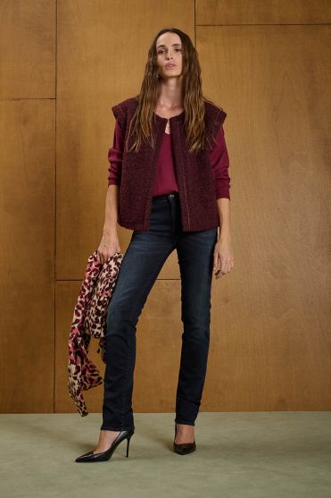 Jeans pulp regular Bertia bleu-noir foncé