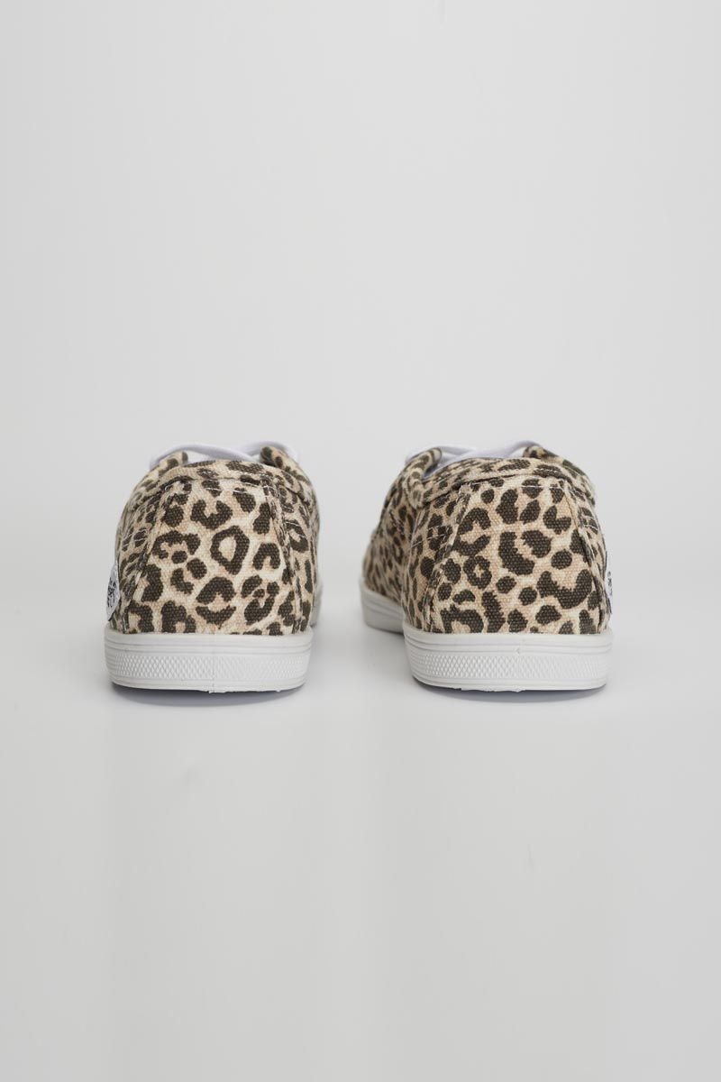 Baskets Le temps des cerises leopard fille - CITY - 65682