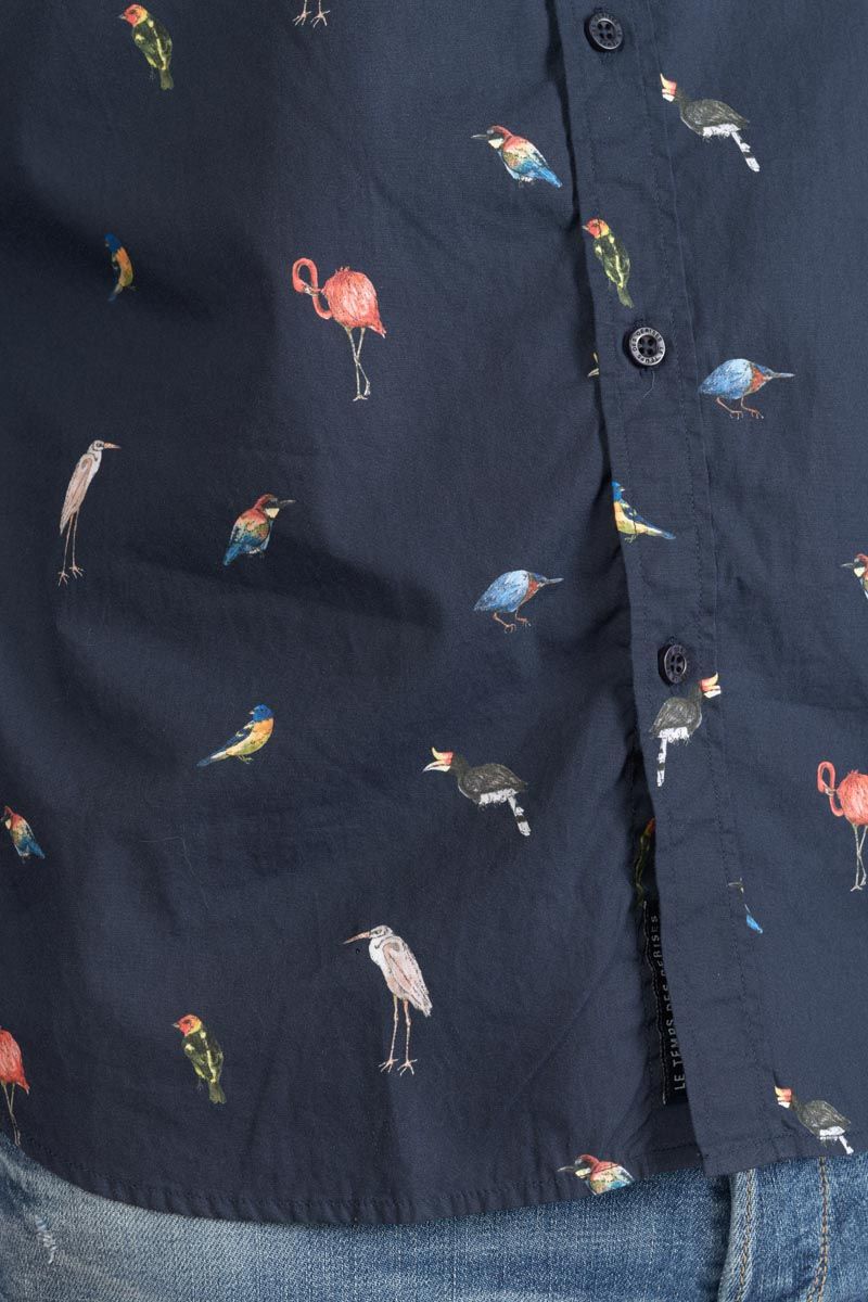 Chemise Fisherman Thaï PANASIAM – 100% Coton, Boutons Bois – Tailles M à XXXL