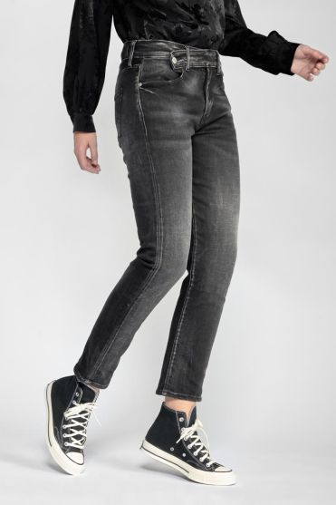 Basic 400/17 mom taille haute 7/8ème jeans noir N°1