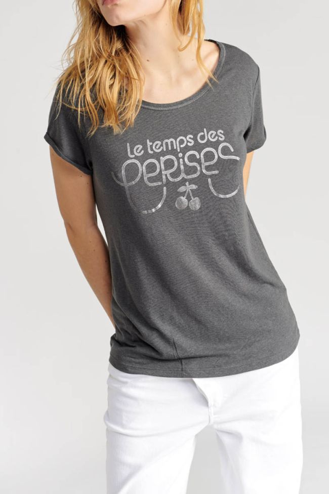 T-shirt Basitrame anthracite