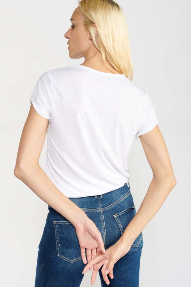 T-shirt Basitrame blanc