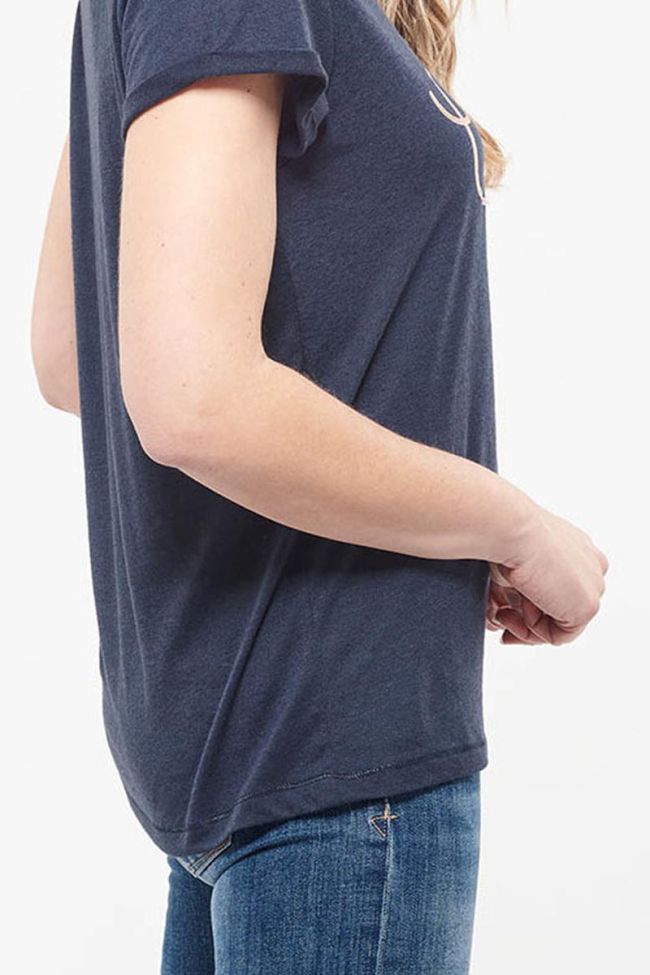 T-shirt Basitrame marine