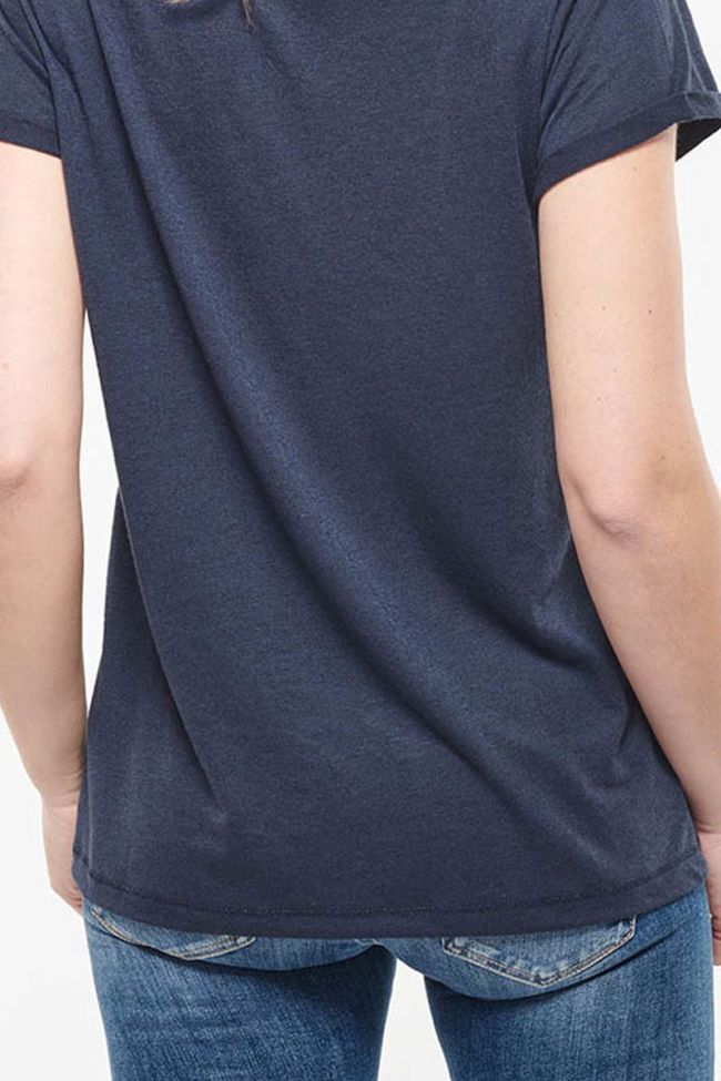 T-shirt Basitrame marine