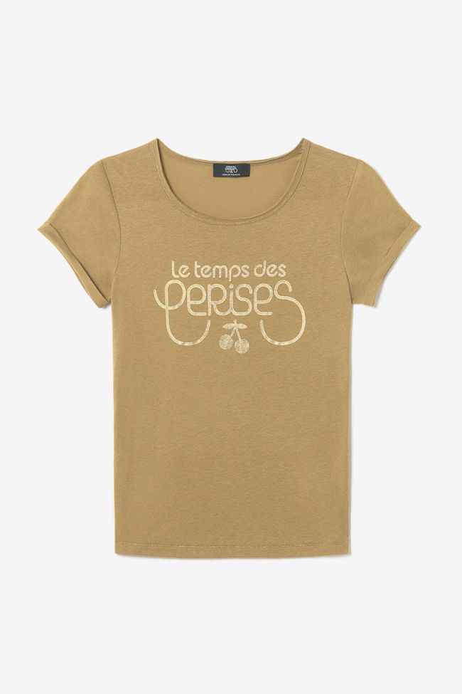 T-shirt Basitrame caramel