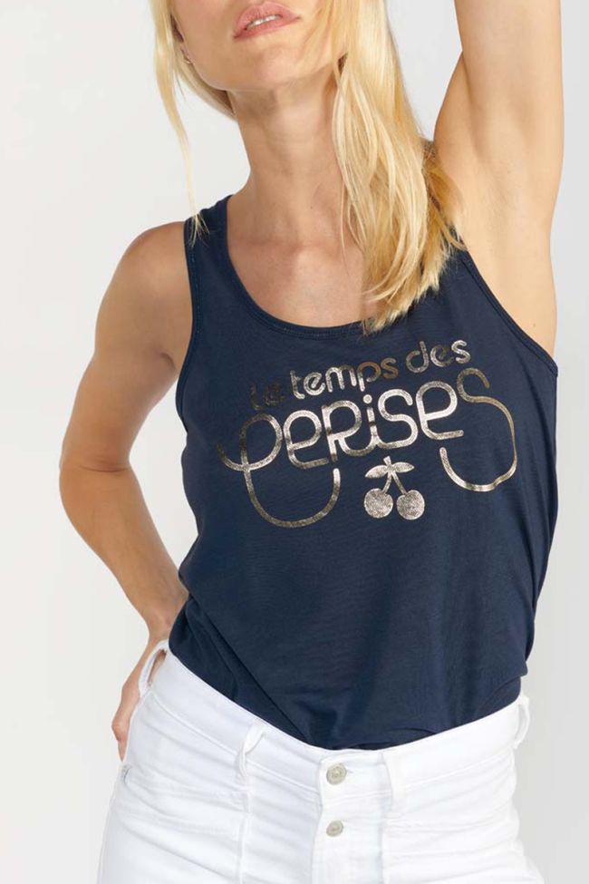 Débardeur Debtrame bleu marine