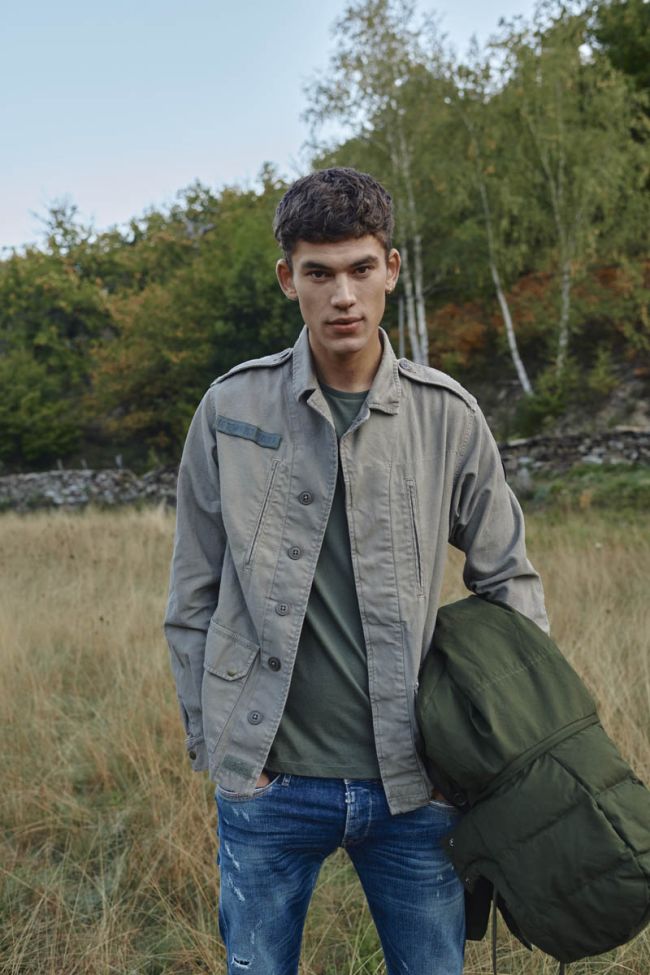 Veste unisexe Militarie kaki