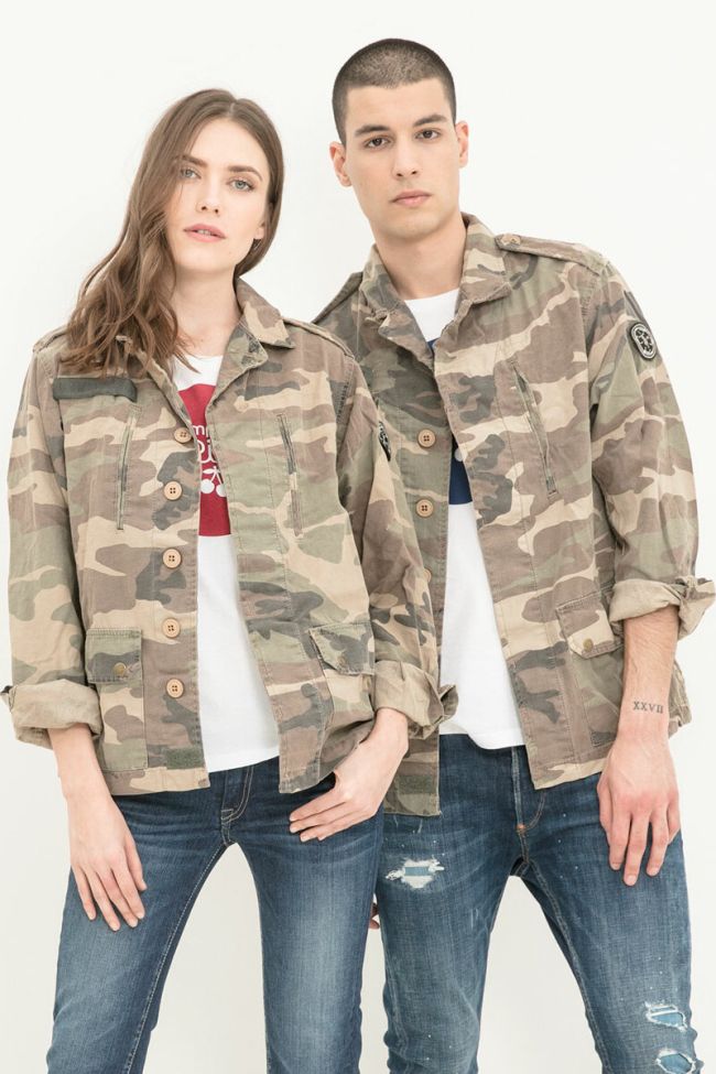 Veste Unisexe Militarie camouflage