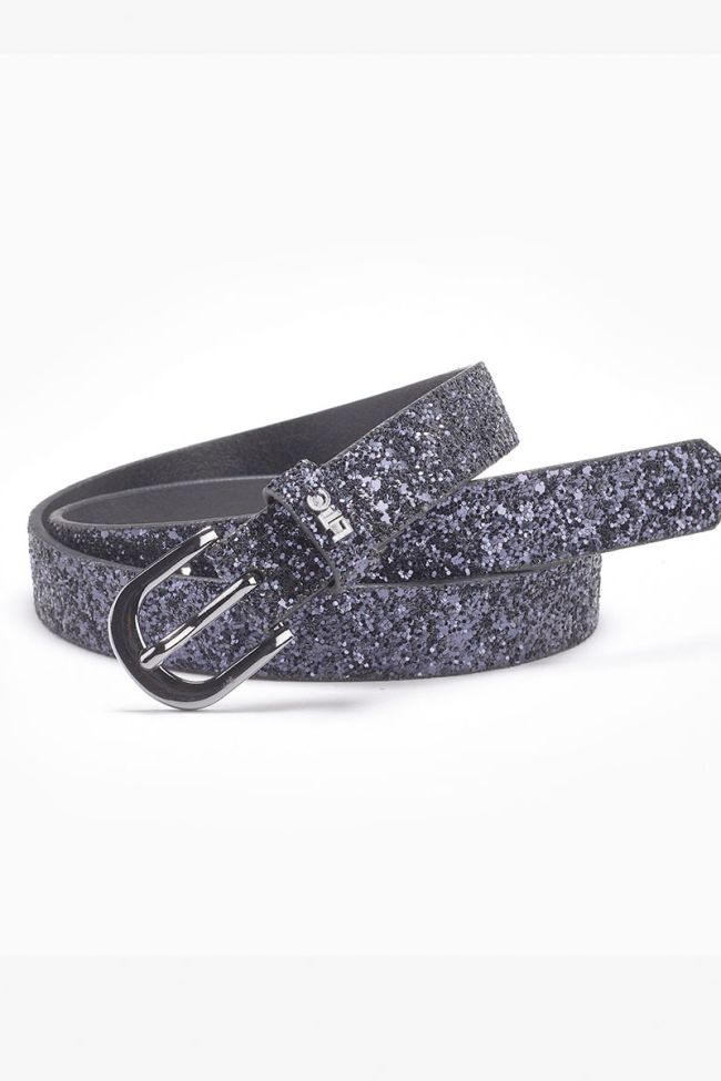 Ceinture Paillettes Bleu marine