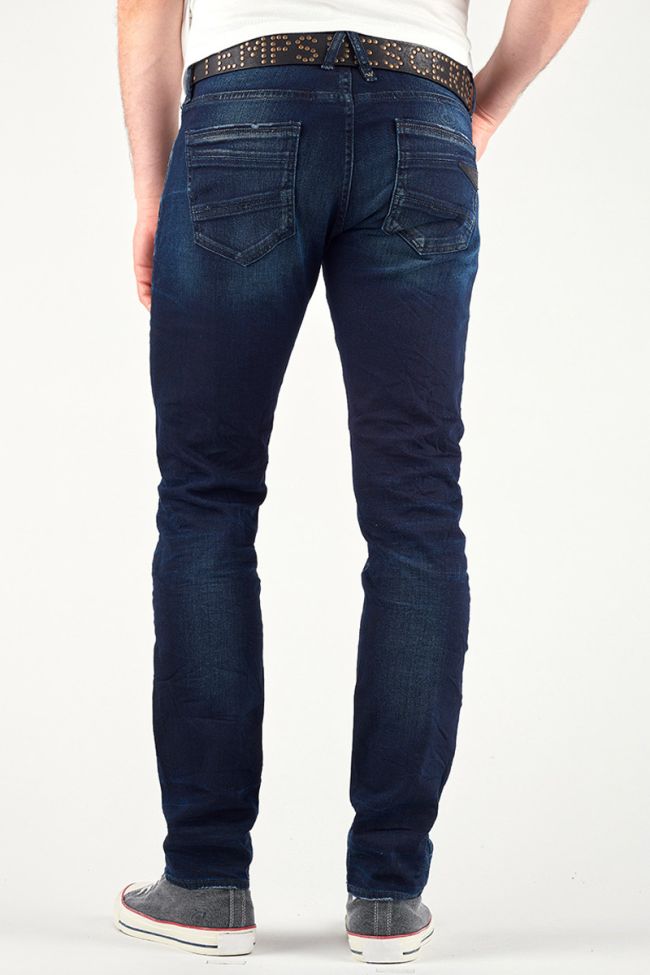 Ceinture First en cuir noir