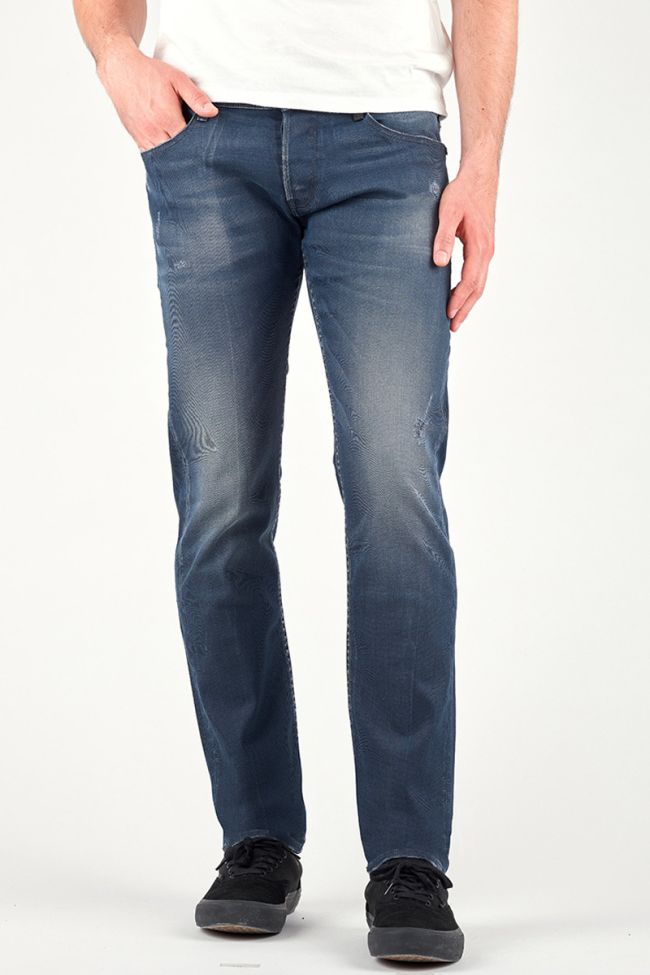 700/11 adjusted destroy jeans bleu-noir N°3
