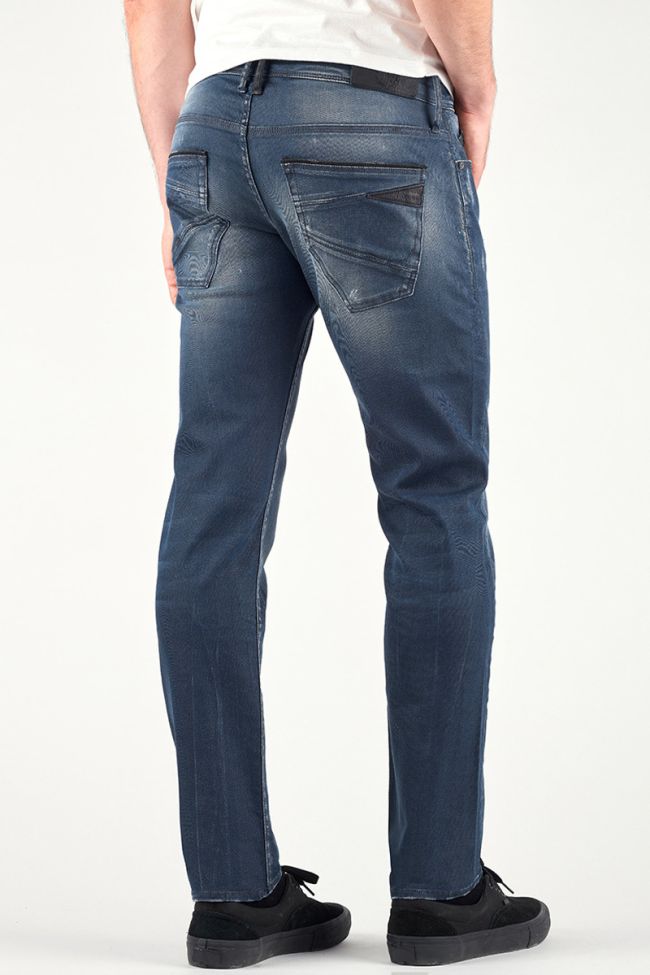 700/11 adjusted destroy jeans bleu-noir N°3