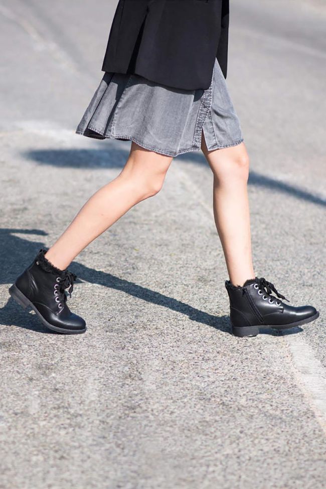 Bottines June noires