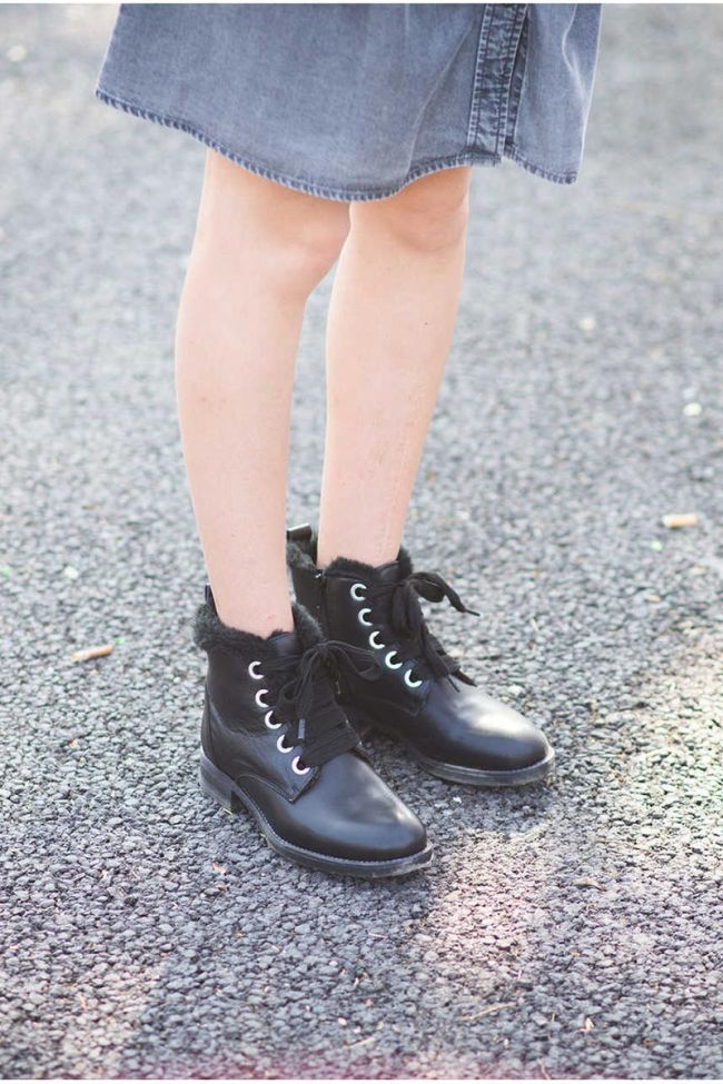 Bottines June noires