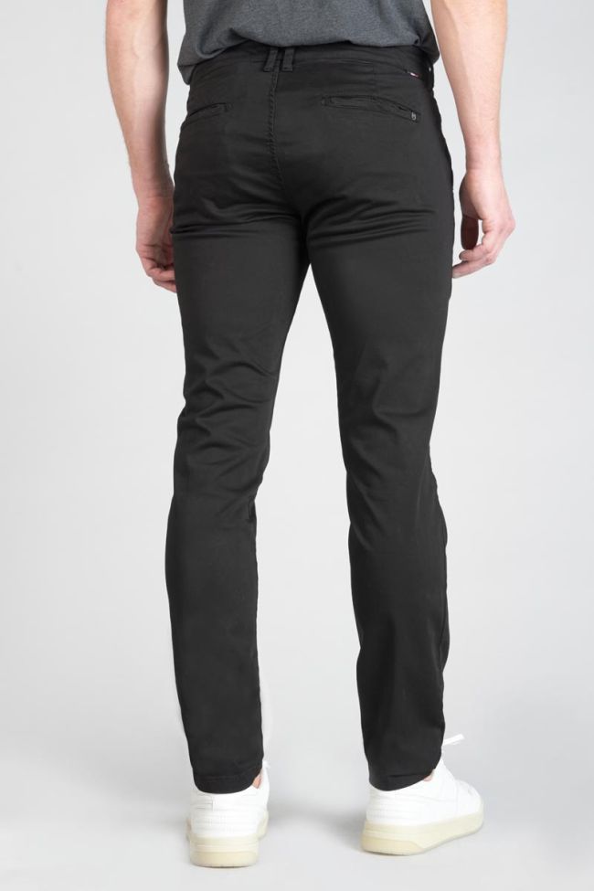Pantalon chino slim Jas noir