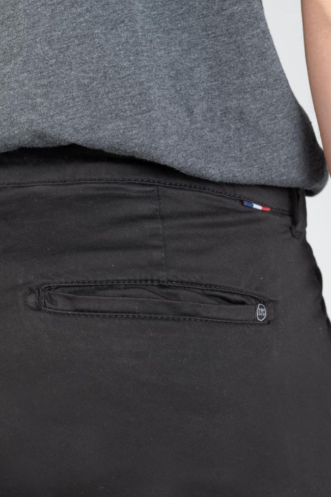 Pantalon chino slim Jas noir