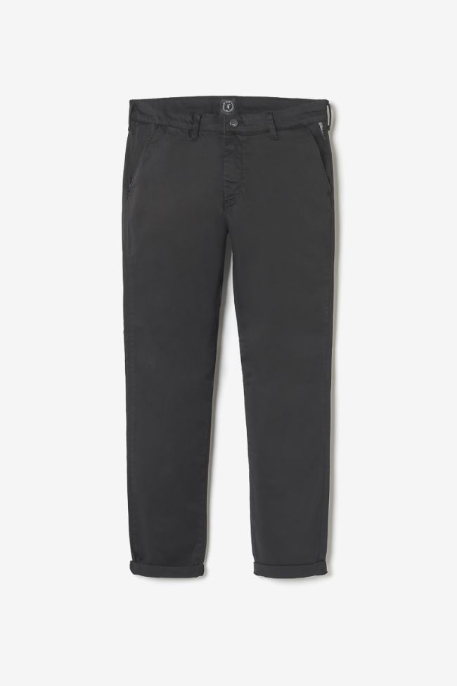 Pantalon chino slim Jas noir