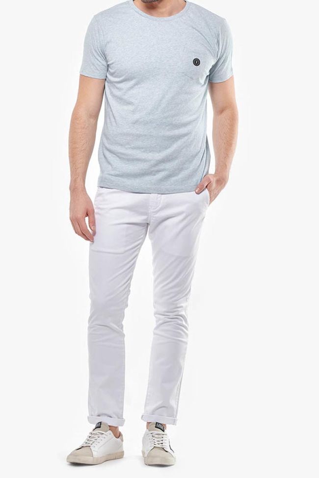 Pantalon Chino Slim Jas Blanc