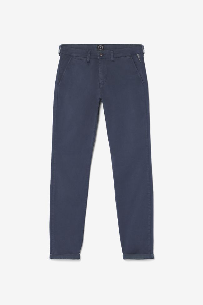 Pantalon chino slim Jas marine