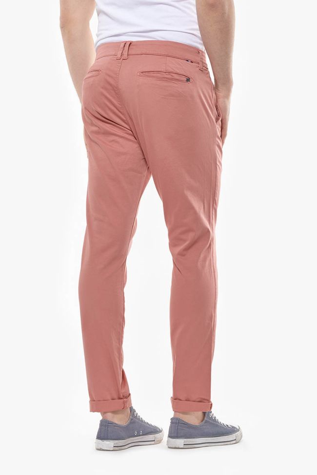 Pantalon Chino Slim Jas Pêche