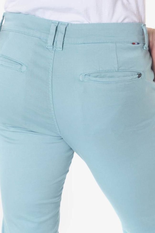 Pantalon chino slim Jas bleu