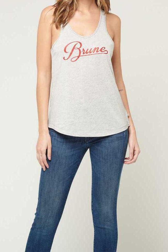 Débardeur Kelly gris chiné