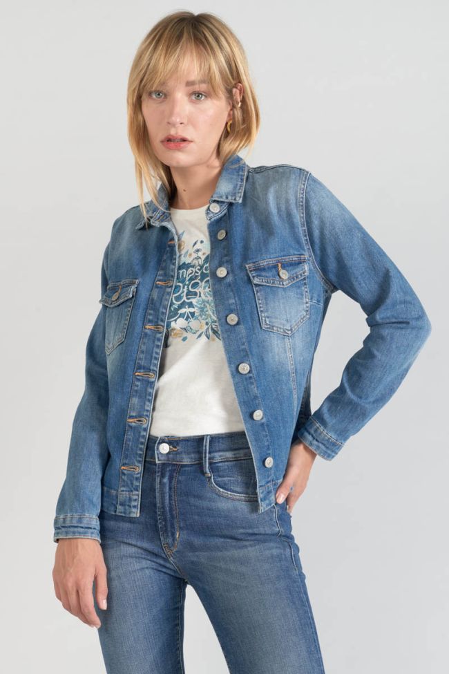 Veste en jeans bleu Lilly