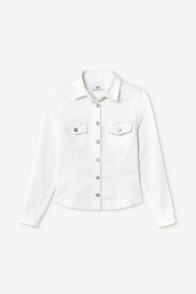 Veste en jeans Lilly blanche 