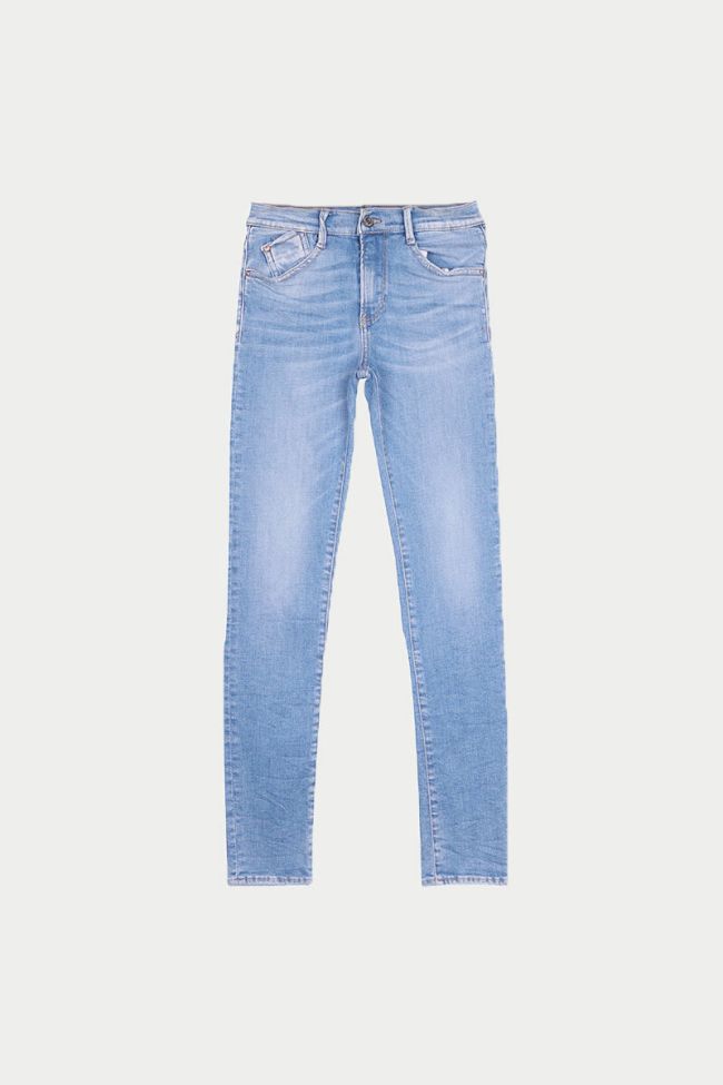 JEANS POWER TAILLE HAUTE BLEU
