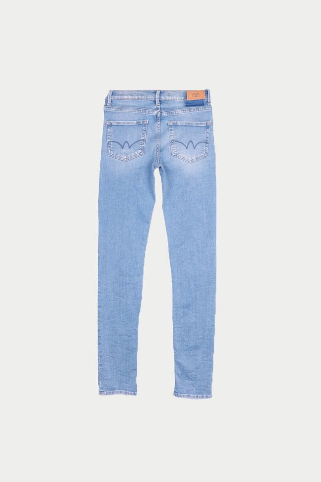 JEANS POWER TAILLE HAUTE BLEU