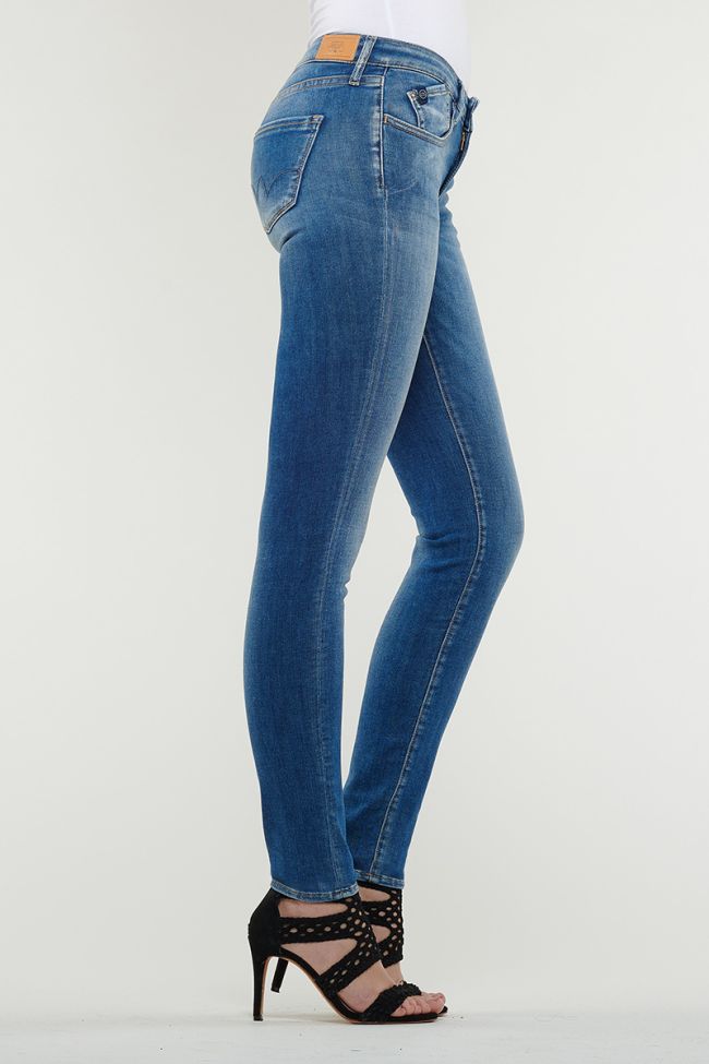 Jeans Power Skinny Bleu 