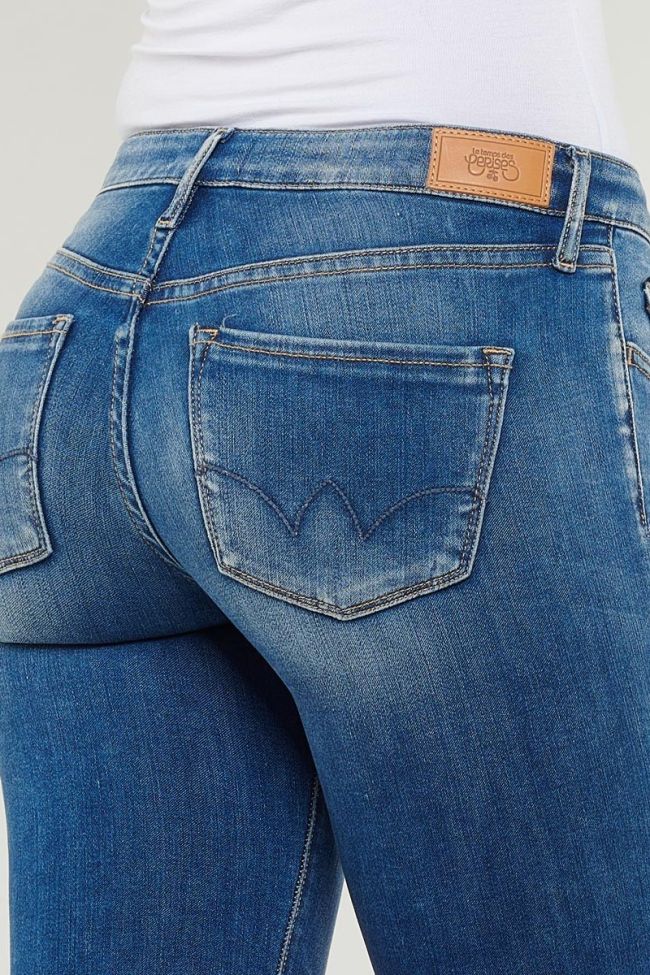 Jeans Power Skinny Bleu 