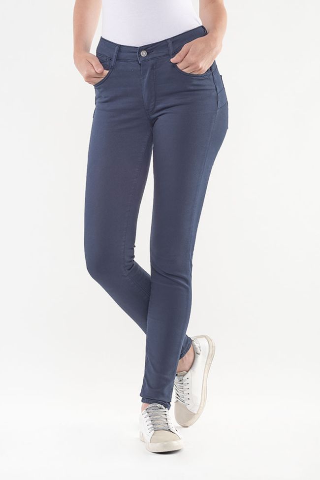 Jeans Pulp Slim Taille Haute Bleu Marine