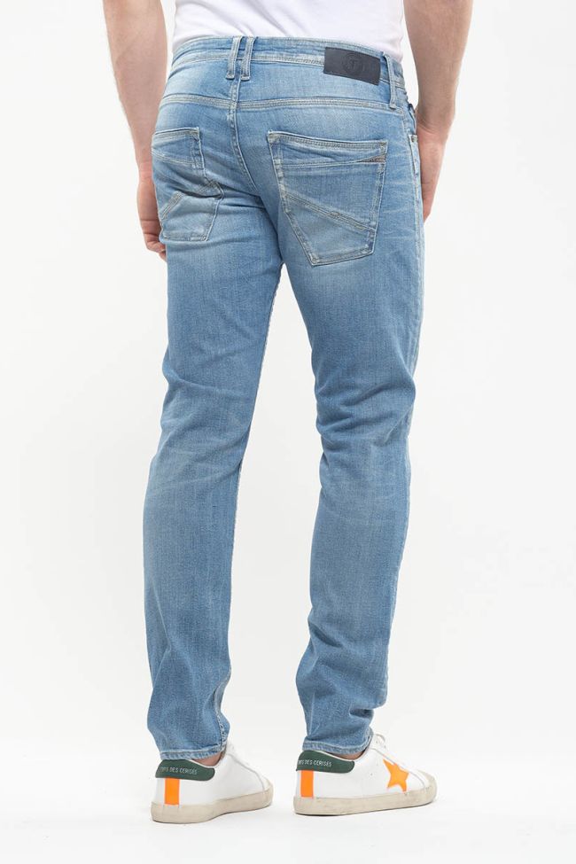Basic 700/11 adjusted jeans destroy bleu N°5