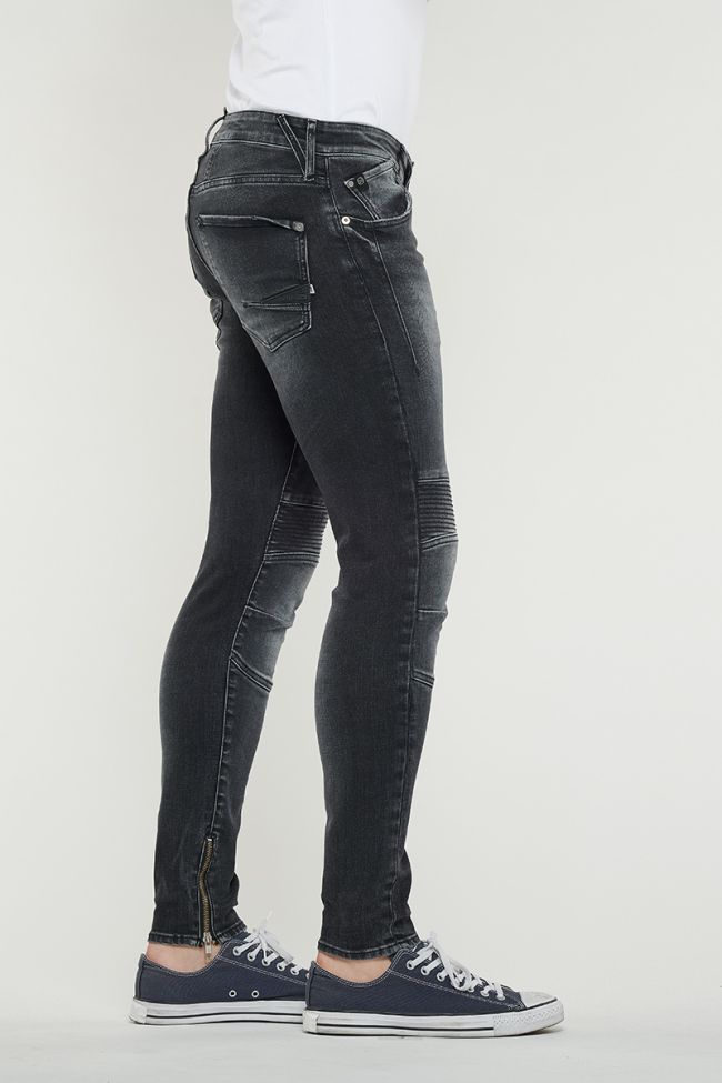 Jeans Power Skinny Biker Noir