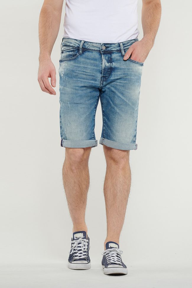 Bermuda Texas en jeans bleu