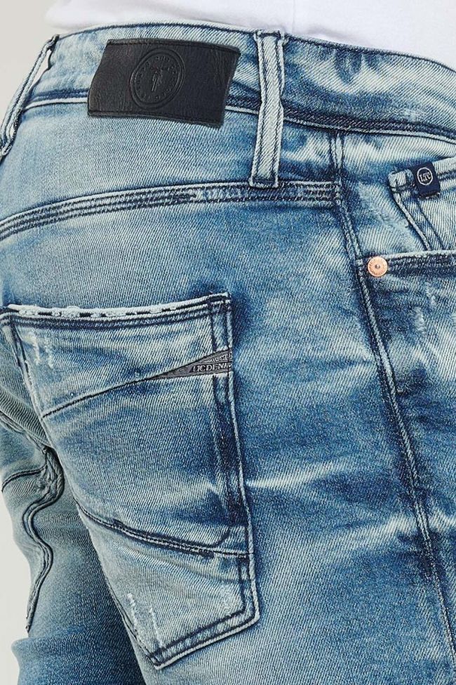 Bermuda Texas en jeans bleu