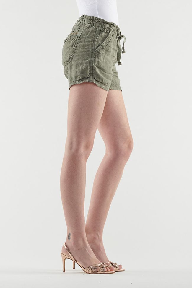 Short court khaki