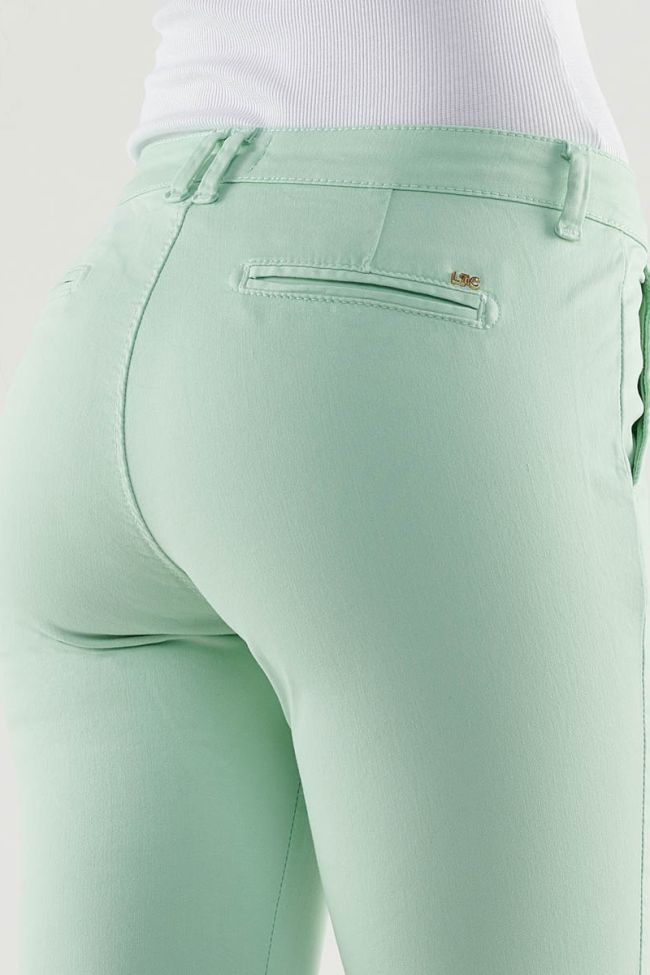 Pantalon Lidy vert d'eau