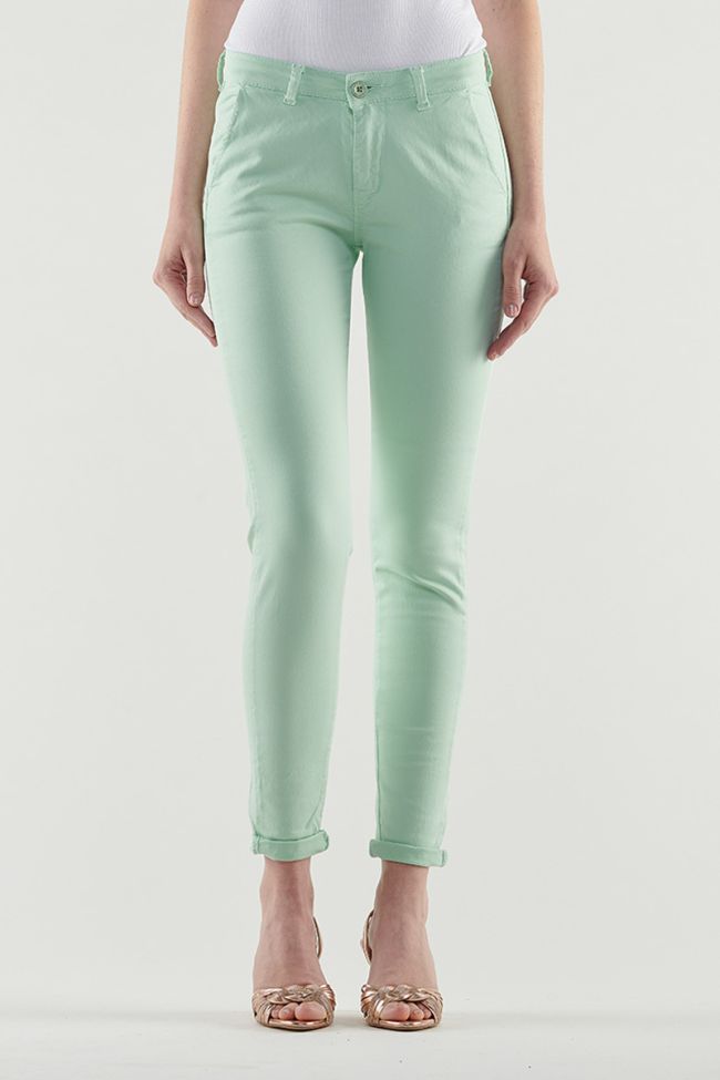 Pantalon Lidy vert d'eau